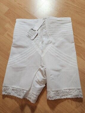 4X/38 NWT Rago 6209 High Waist Thigh Slimmer Firm Power Mesh Hourglass Shaper